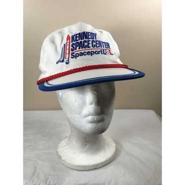 NEW Vintage NASA Kennedy store Space Center Rocket Ship Snapback Hat CSI NWT