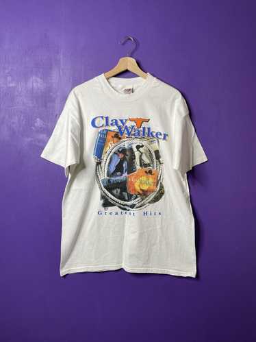 Vintage Vintage Clay Walker greatest hits tour t-s