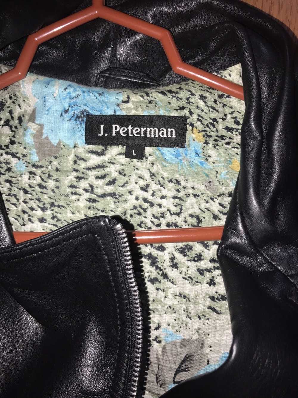 J Peterman J peterman leather jacket - image 2