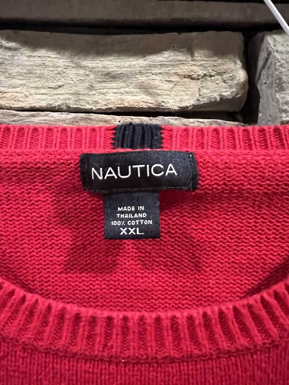 Nautica × Vintage Vintage Knitted & Stitched Naut… - image 3