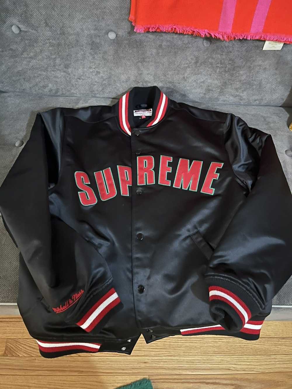 Supreme Supreme Mitchell & ness jacket ss21 - Gem