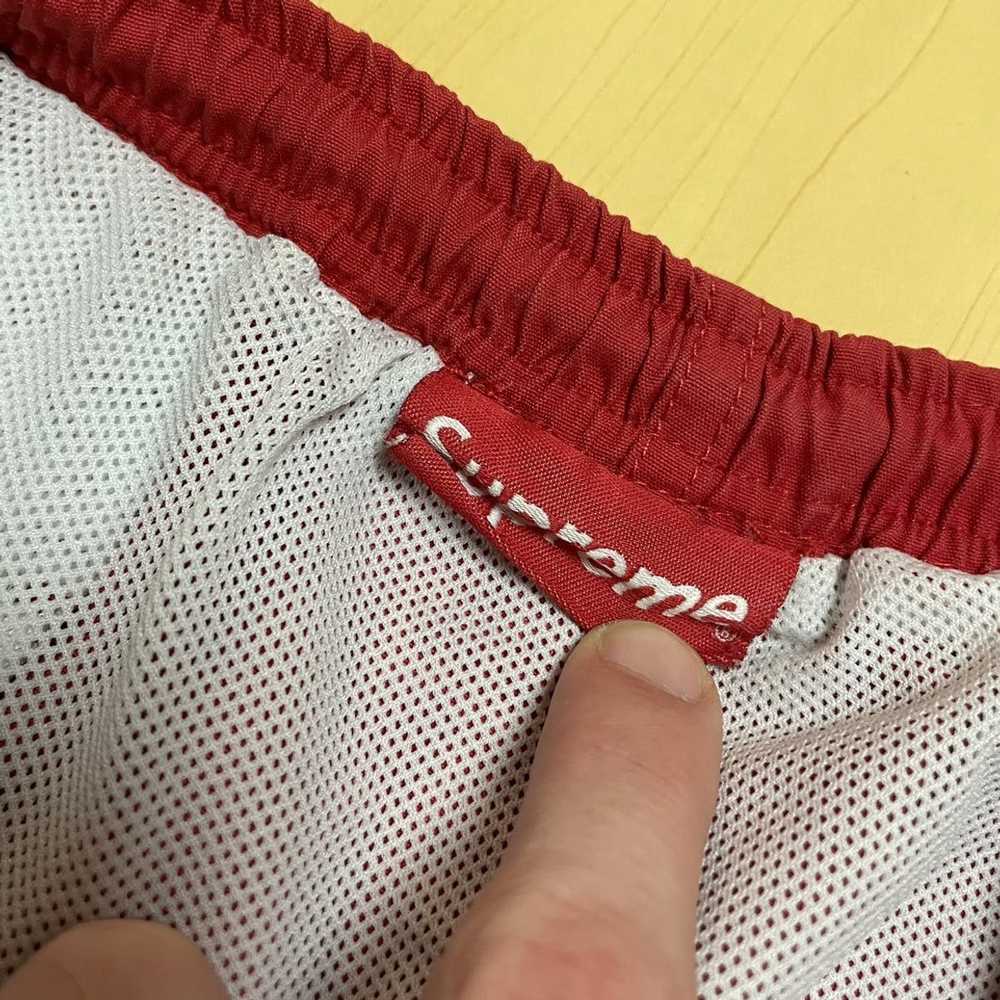 Supreme Supreme banner water shorts 2016 red nylon - image 4