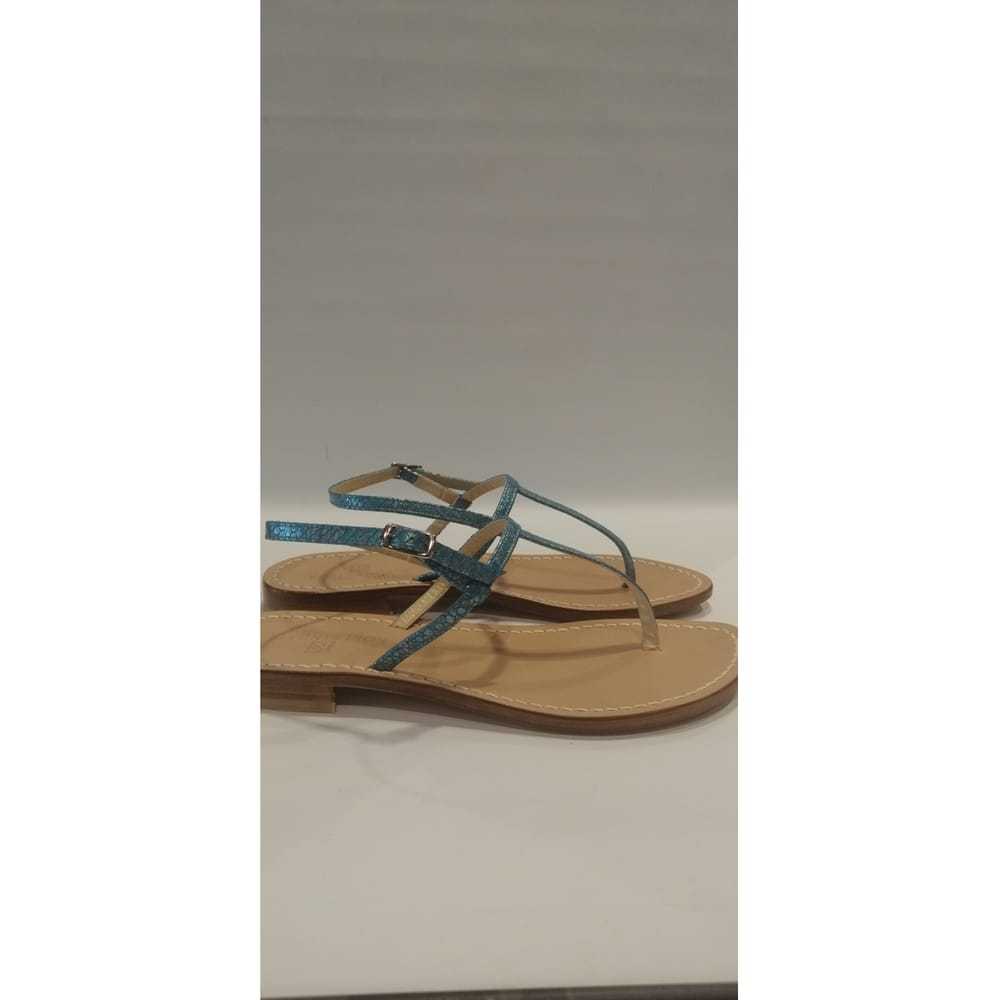 Autre Marque Leather sandal - image 4