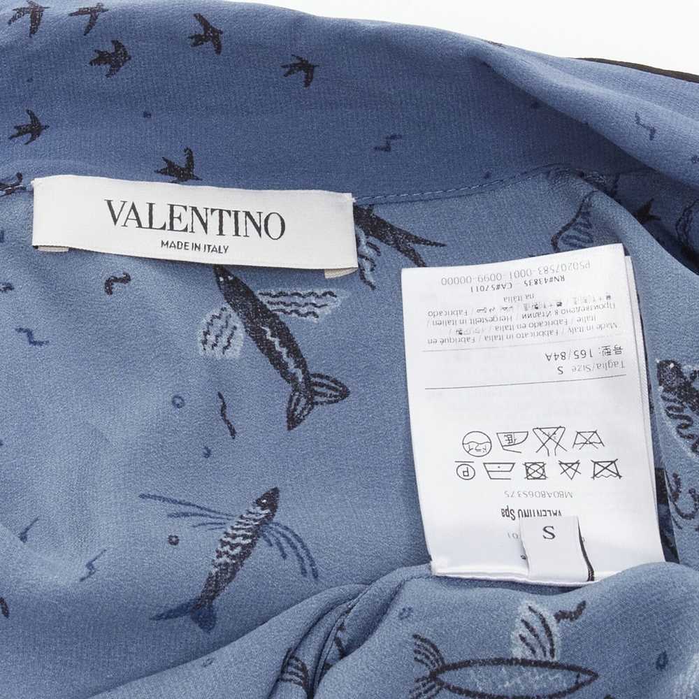 Valentino VALENTINO 100% silk 2017 Garden of Earl… - image 9