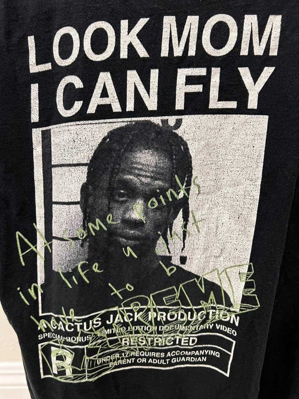 Travis Scott - Look Mom I Can Fly movie poster I made using