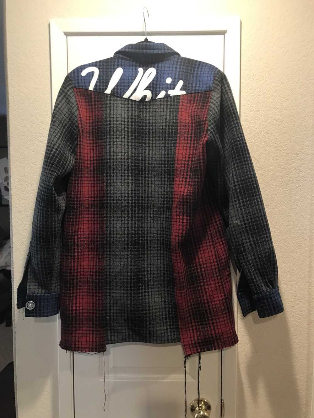 Off-White DECONSTRUCTED FLANNEL SHIRT - image 3