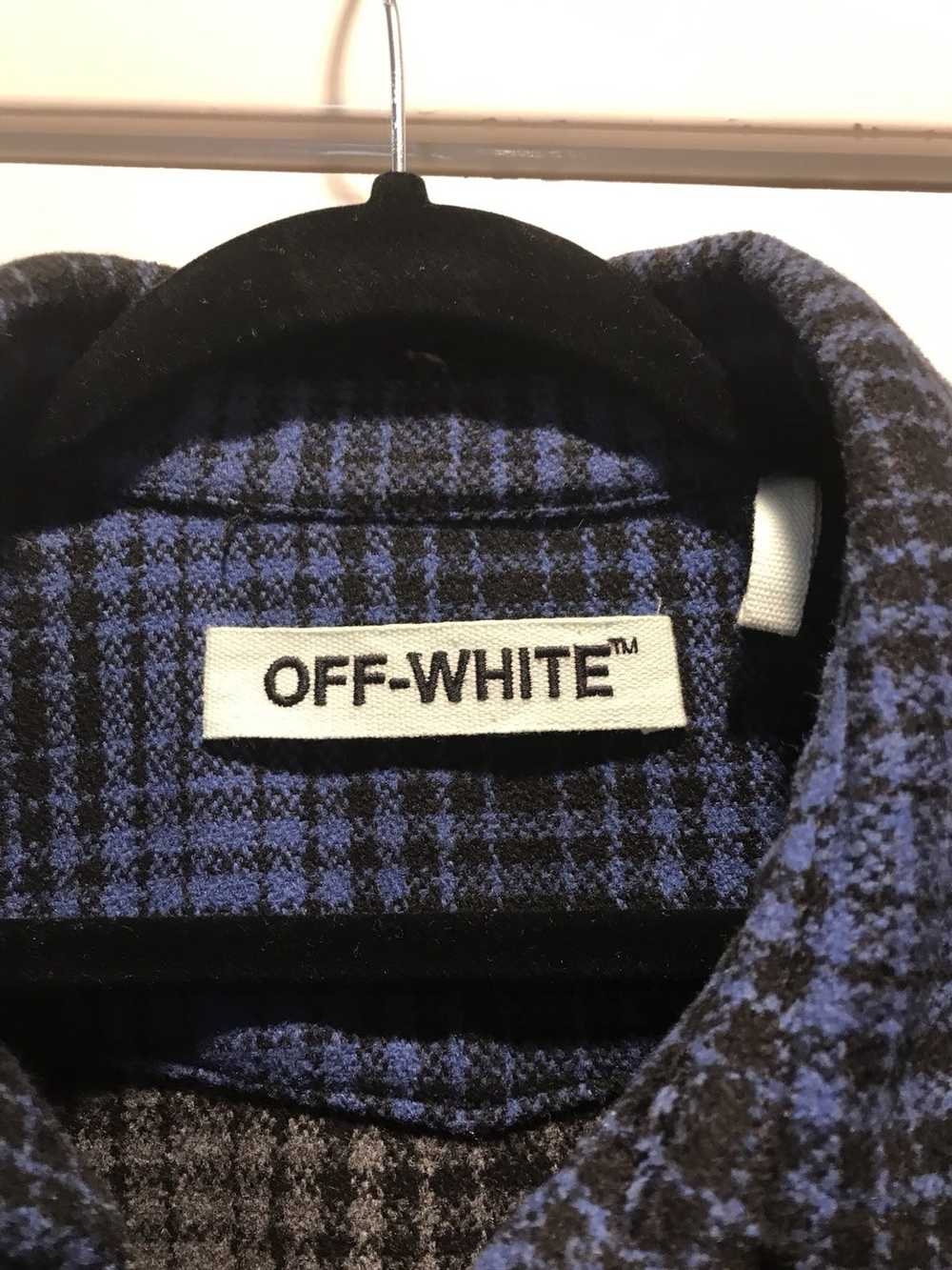 Off-White DECONSTRUCTED FLANNEL SHIRT - image 4