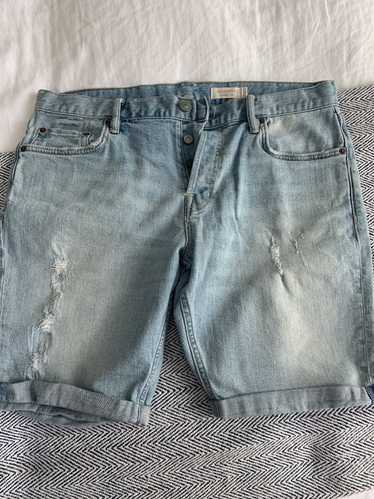 Allsaints Allsaints denim jean shorts