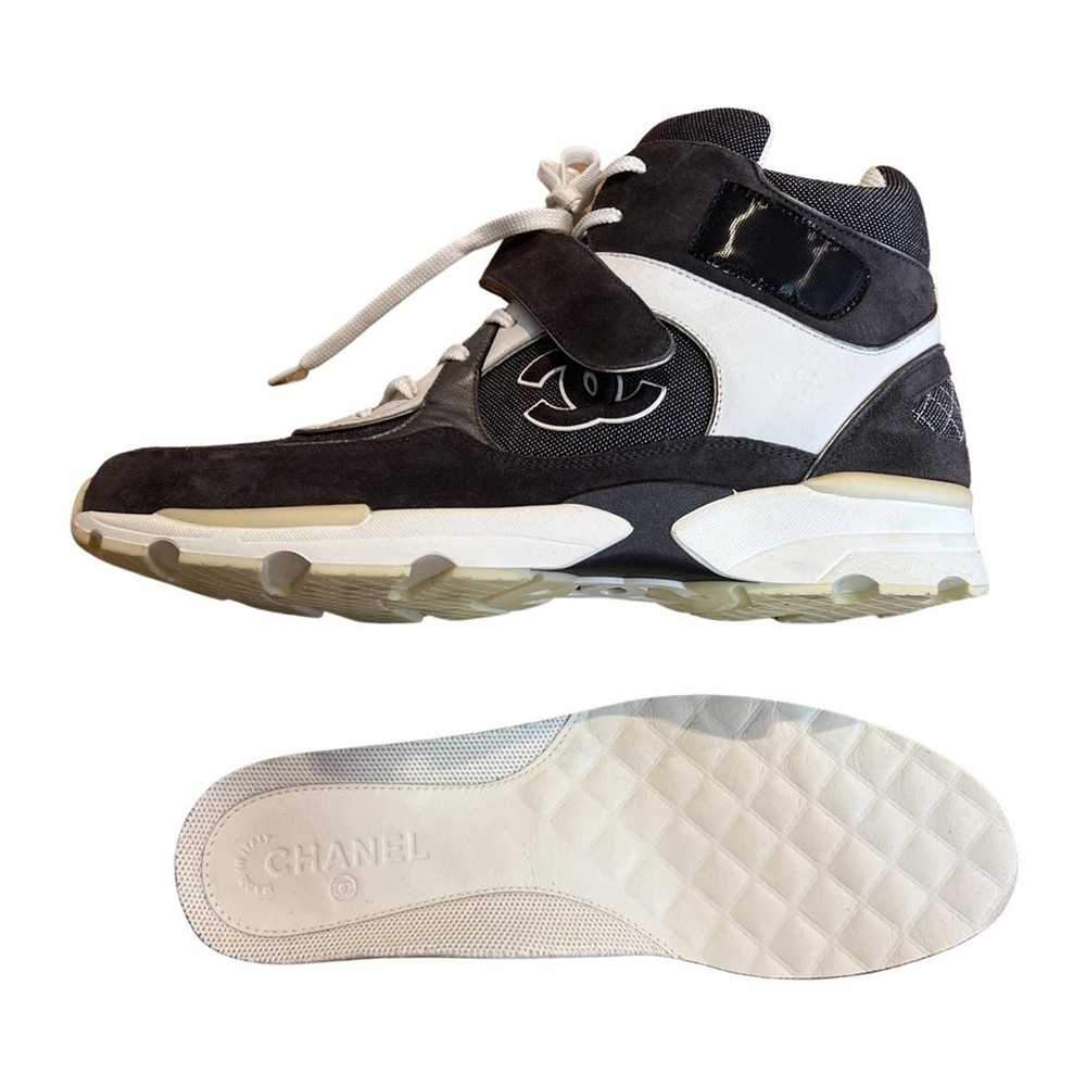 Chanel × Karl Lagerfeld CHANEL HIGHTOP SNEAKERS - image 6