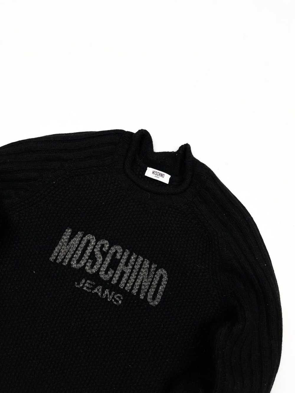 Moschino × Streetwear Moschino jeans black wool s… - image 2