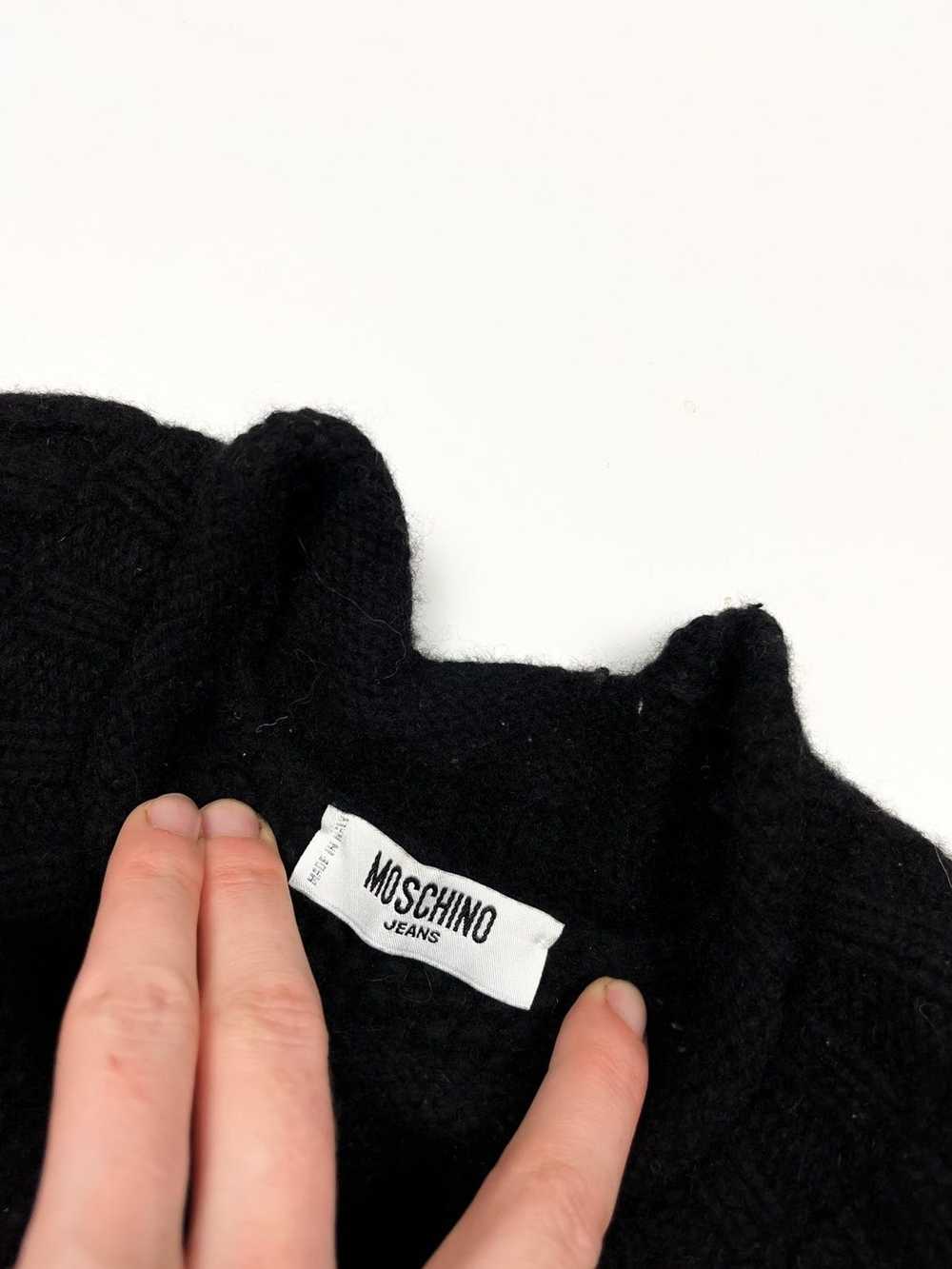 Moschino × Streetwear Moschino jeans black wool s… - image 3