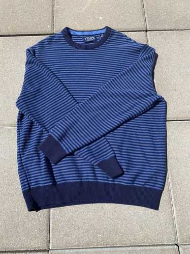 Chaps Striped Chaps Crewneck Sweater