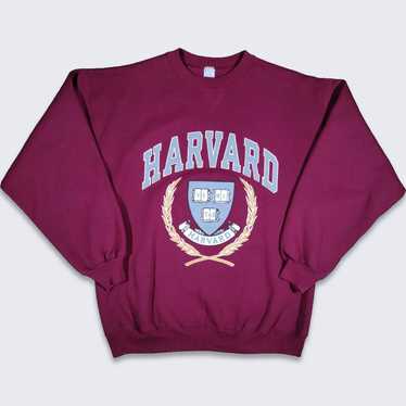 Champion × Harvard × Vintage Harvard University Cr