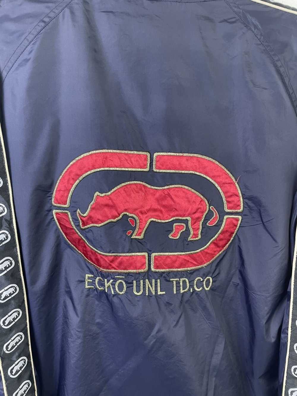 Ecko Unltd. 🔥Vintage Ecko Unltd Big Logo Windbre… - image 11