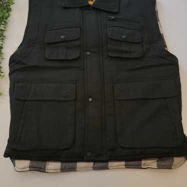 Totally Cool Vintage 80's Down Filled Utility Winter Puffer Vest