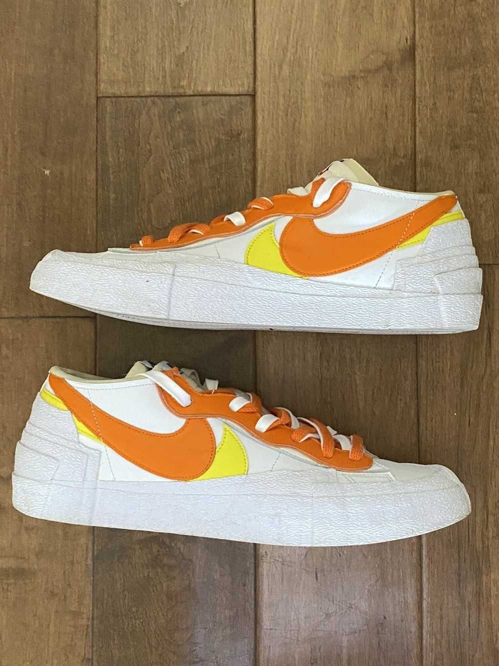 Nike × Sacai Nike Sacai Blazer Low Magma Orange - image 3