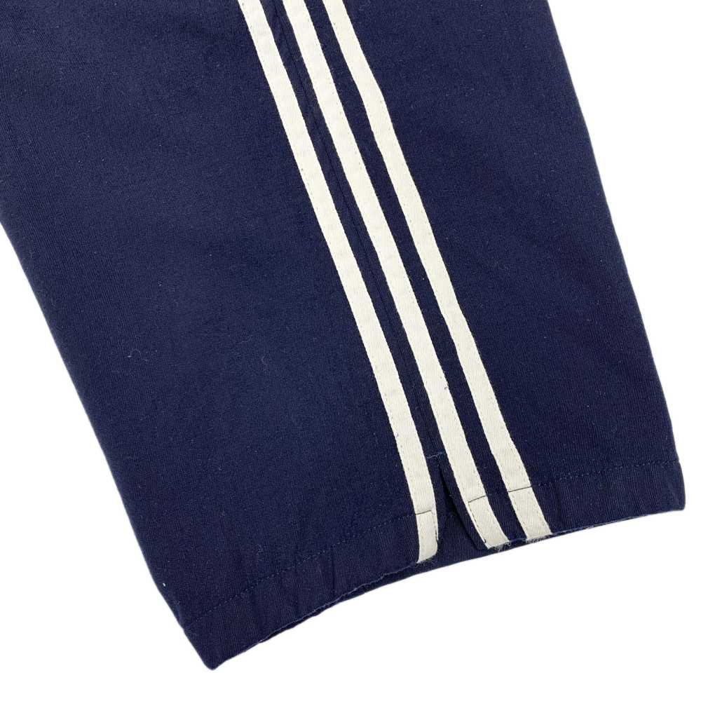 Yohji Yamamoto White-on-Navy Adidas 3-Stripes Woo… - image 5