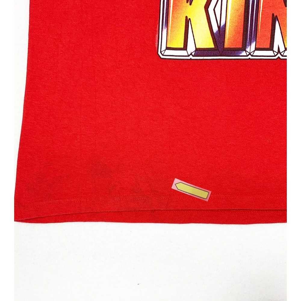 Rap Tees Vintage Y2K MLK T-Shirt Red 2XL Martin L… - image 9