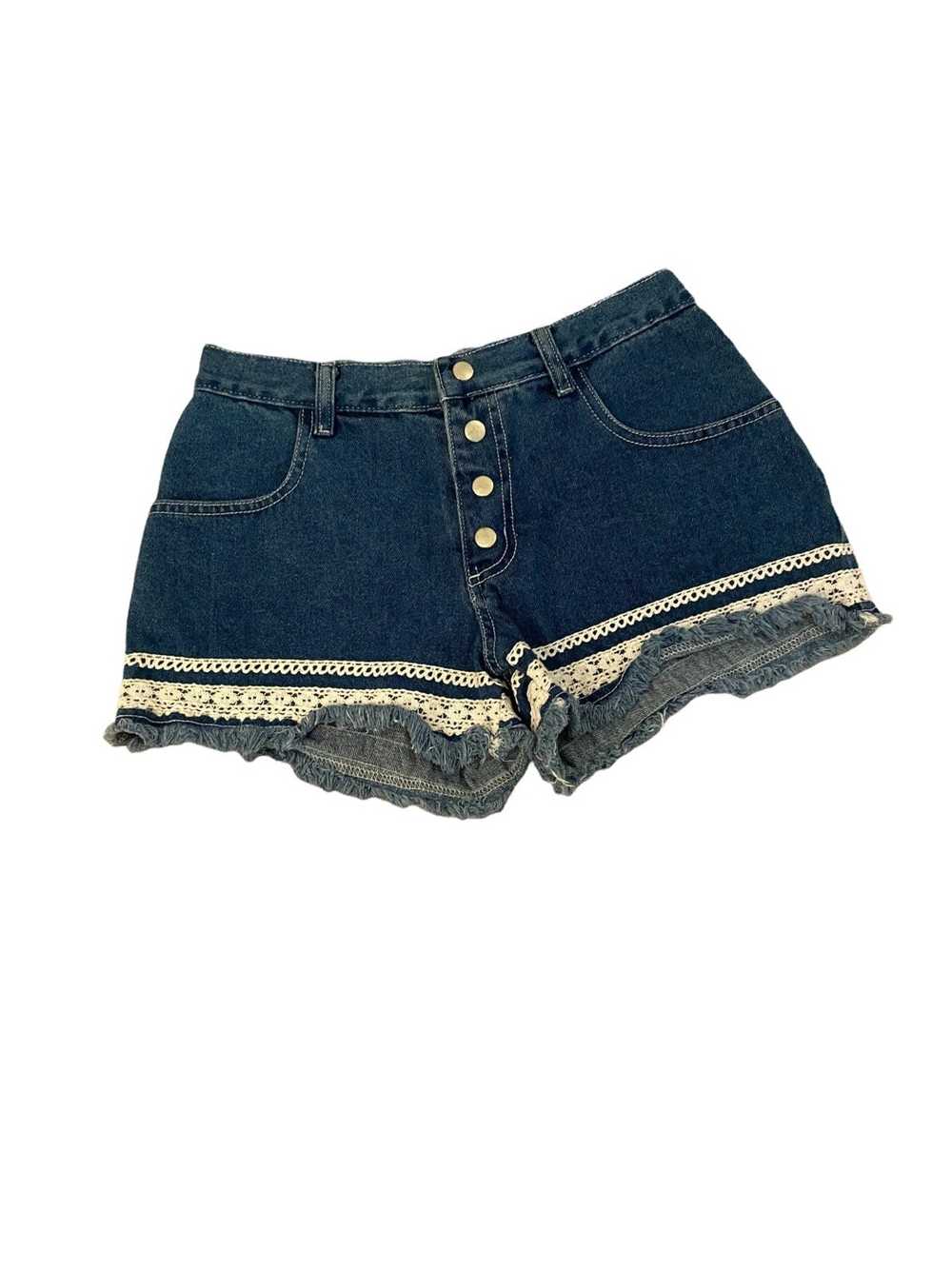 Vintage Vintage Micheal G Y2K Femme Denim Shorts - image 1