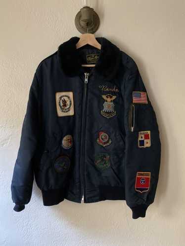 Vintage Vintage US Airforce Bomber DECORATED