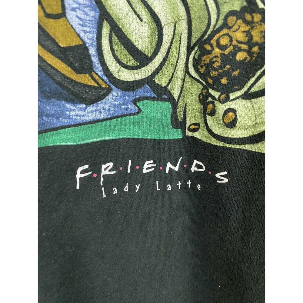 Vintage VTG Friends TV Show Promo Lady Latte Art … - image 5