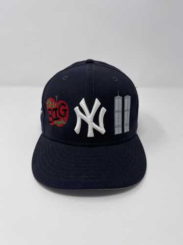 New York Yankees Subway Series Pink Statue of Liberty 59FIFTY New Era Fitted Hat (Red Pink Under BRIM) / Size 7.34
