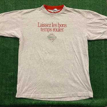 Vintage 90s Louisiana Crawfish T Shirt Mens Size XL Let The Good Times Roll  USA