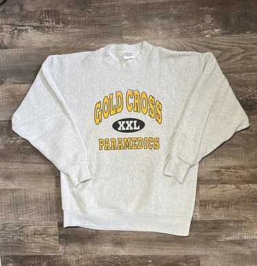 Vintage Vintage Gold Cross Paramedics Sweatshirt