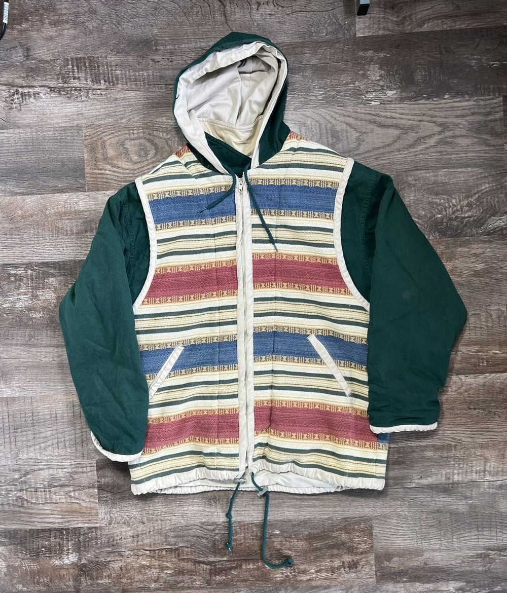 Vintage Vintage Striped Jacket - image 1