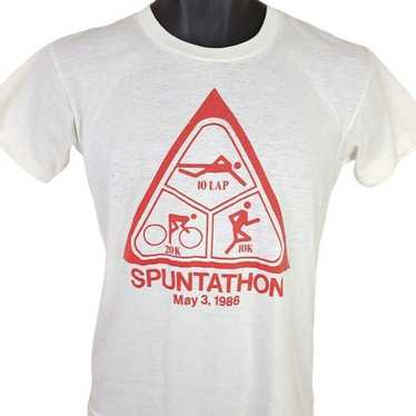 Vintage 80s triathlon t-shirt - Gem