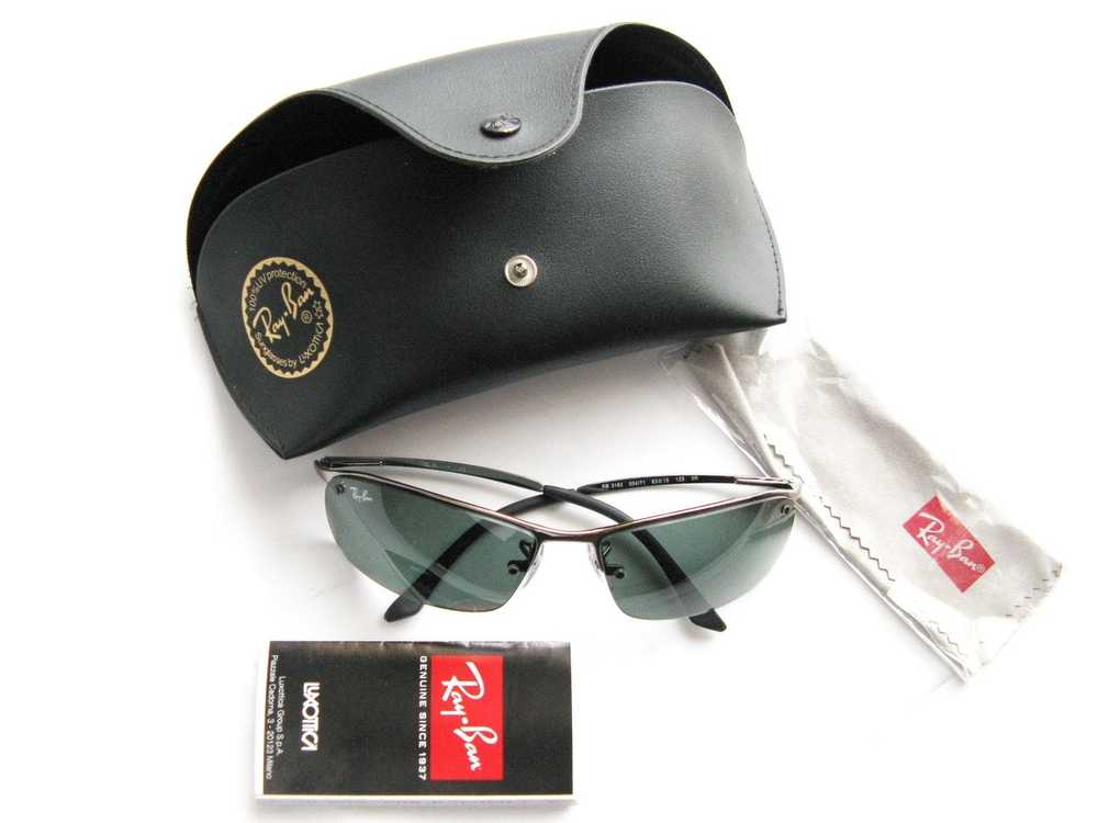 RayBan Free Shipping Sunglasses Gunmetal Original… - image 2