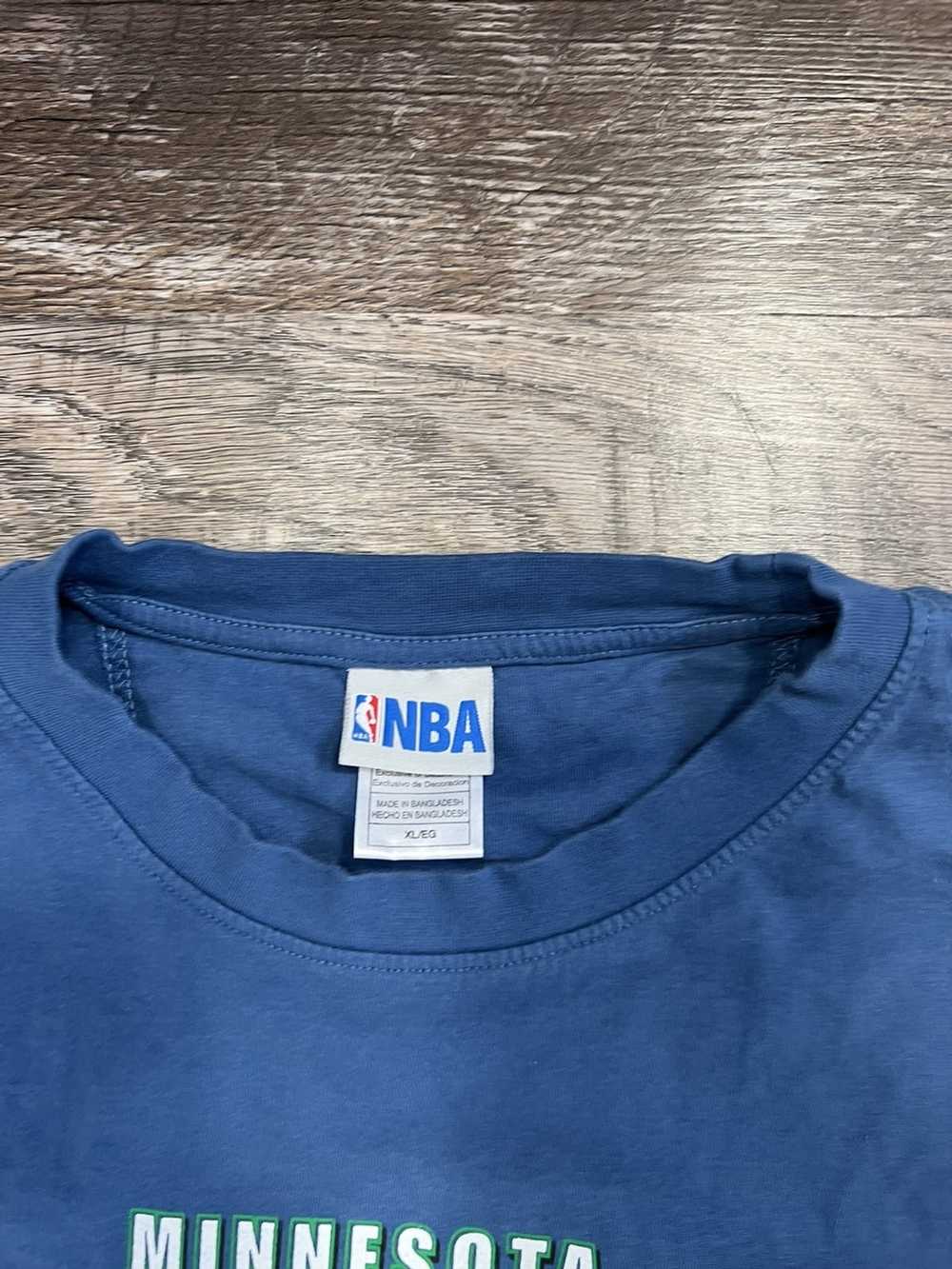 NBA × Vintage Vintage Minnesota Timberwolves Shirt - image 4