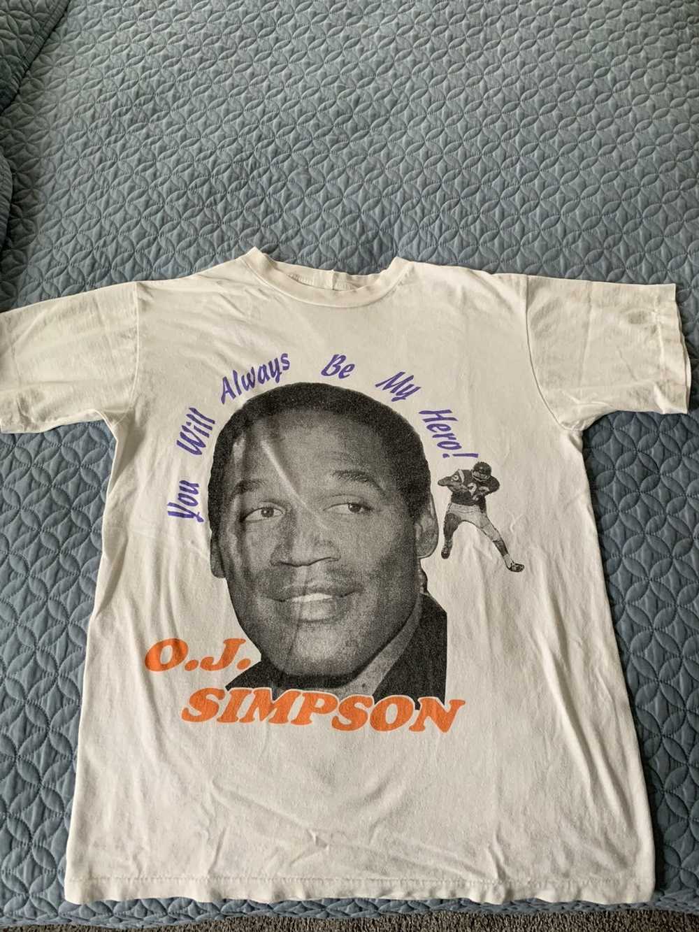 Vintage Vintage Oj Simpson T Shirt Size Medium Gem