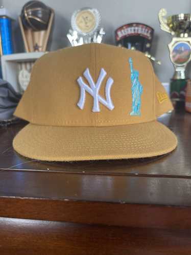 New Era Tan Yankees Fitted Size 8