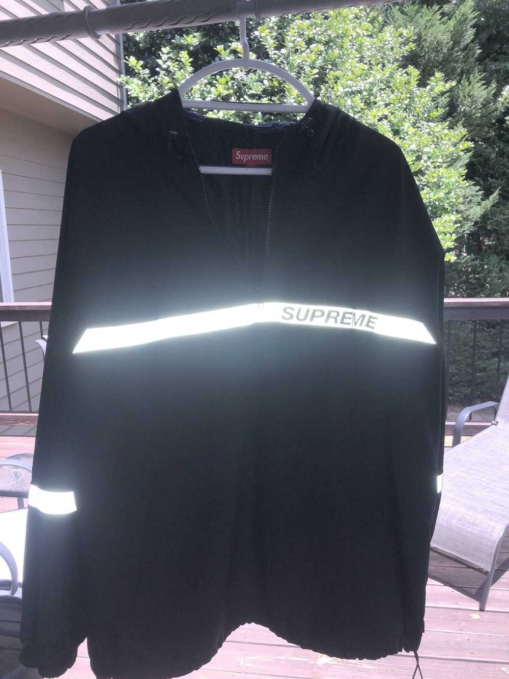 Supreme Supreme reflective taping hooded pullover - image 1