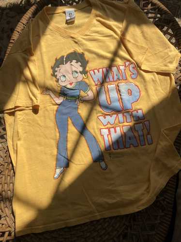 Vintage 2000 Betty Boop v-neck graphic tee