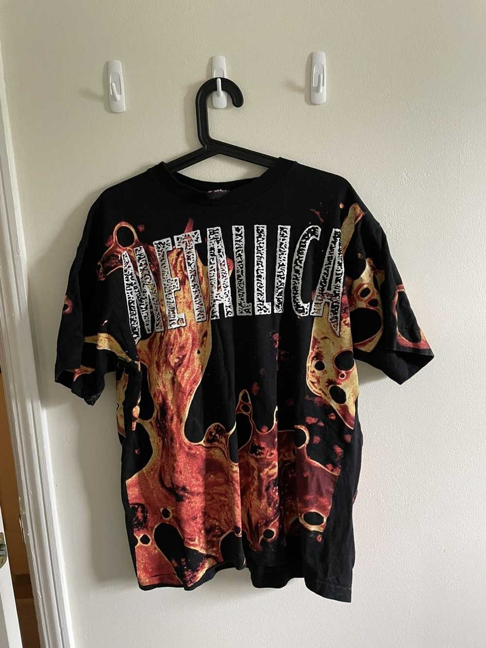 Vintage Metallica Fan Club Concert T-Shirt 1997 XXL – Black Shag Vintage