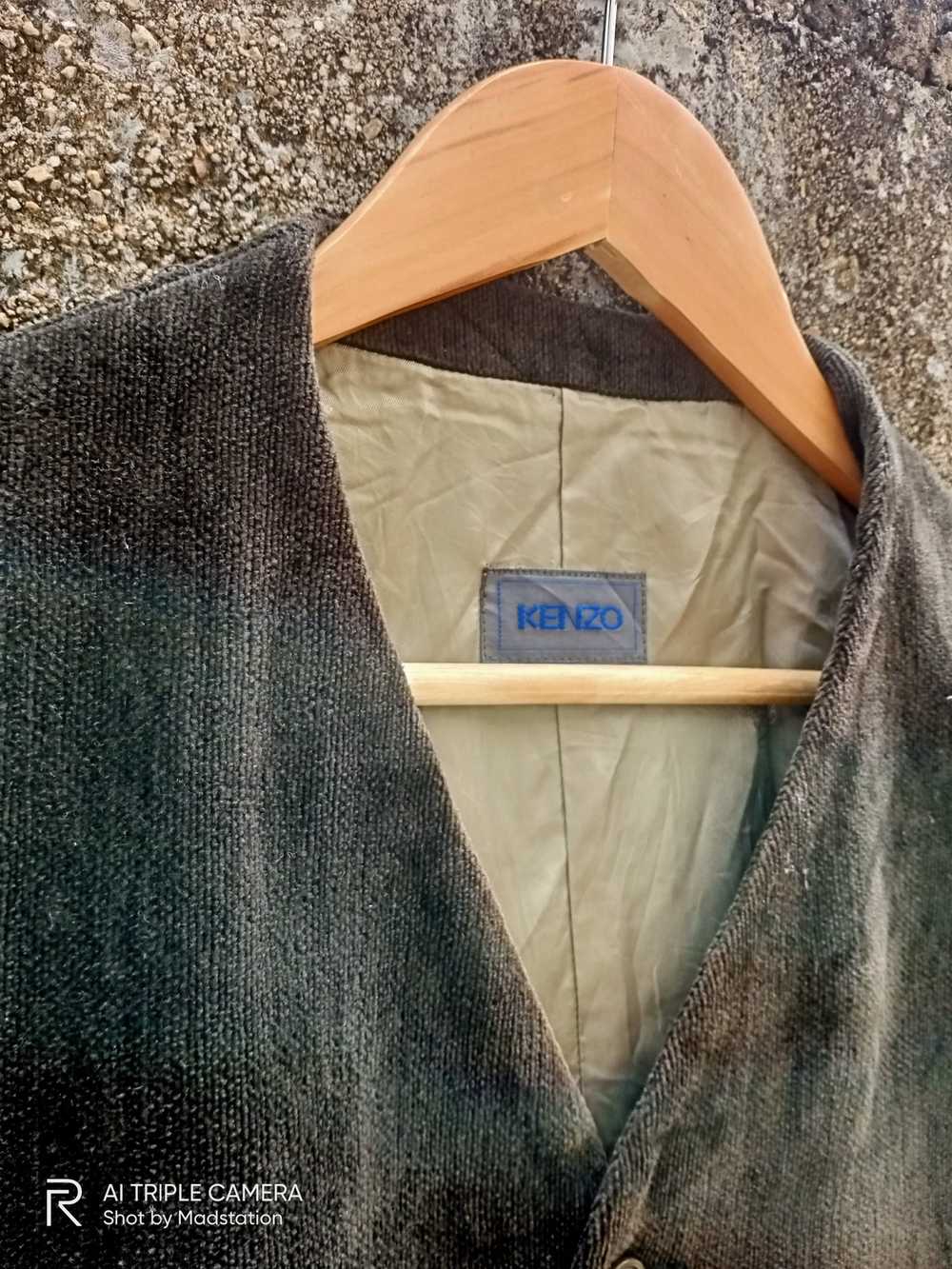 Japanese Brand × Kenzo × Vintage KENZO SLEVELESS … - image 5
