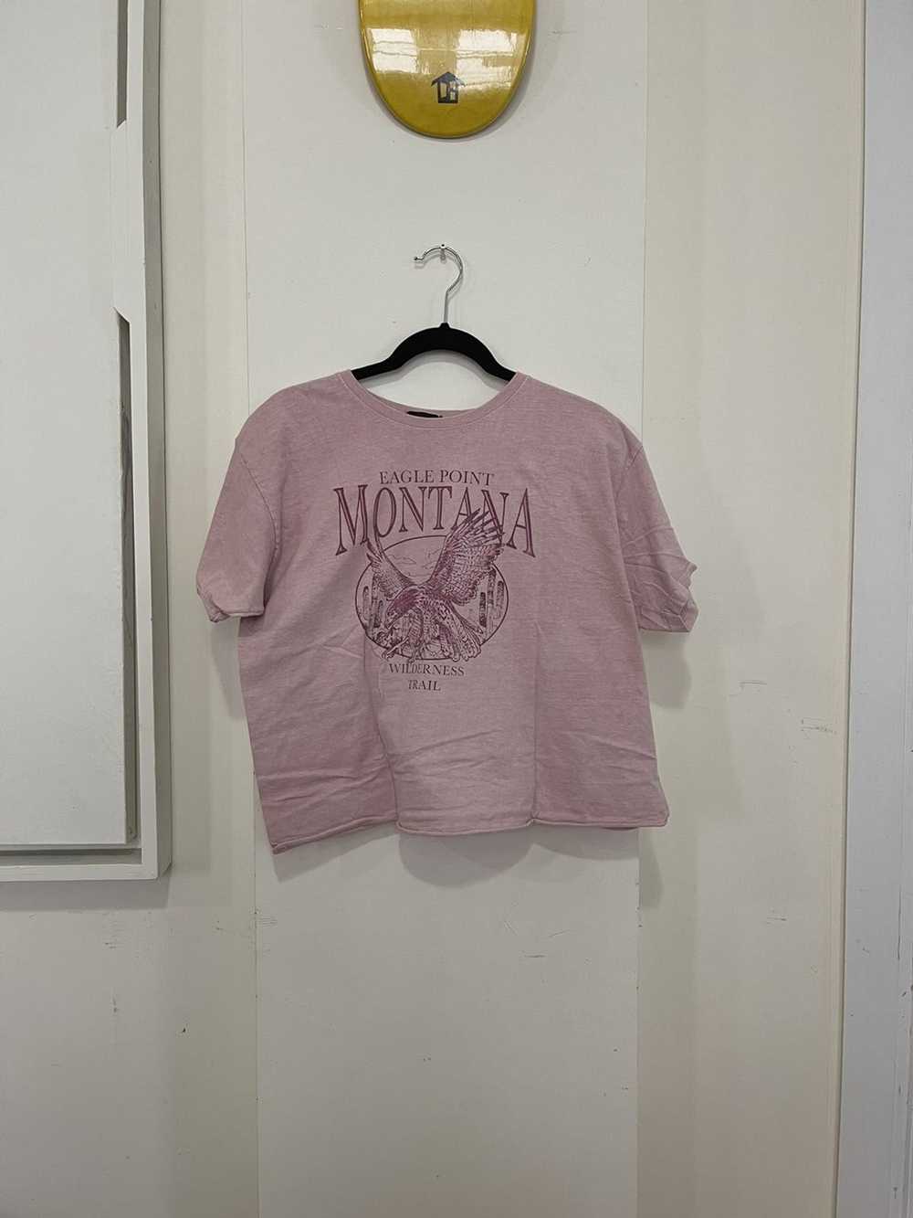 Vintage Cropped/boxy Montana Vintage T-shirt - image 1