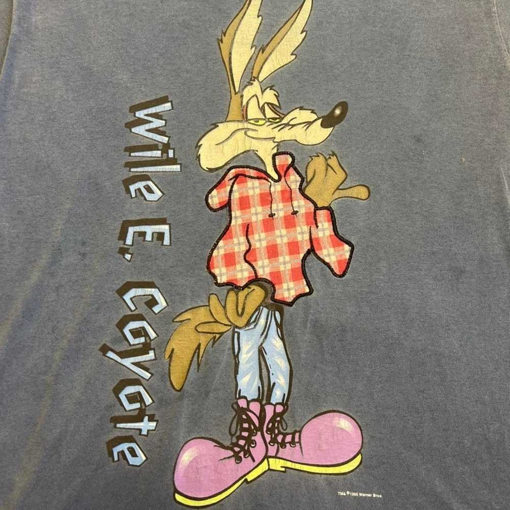 Vintage Vintage Wile E. Coyote Single Stich Tee - image 2