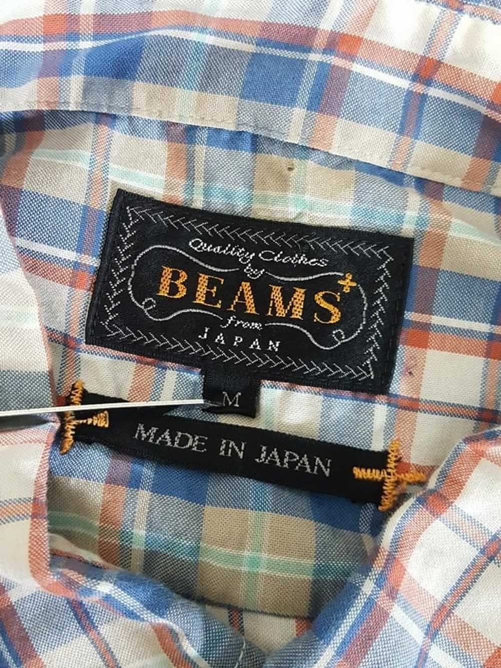 Beams Plus Beams Plaid Shirt Made In Japan - image 3