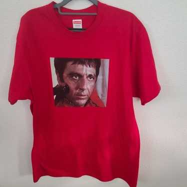 Supreme Scarface Friend Tee Red スカーフェイス Tシャツ 赤 Supreme Scarface Friend Red Tee FW17 Adult Size XL Tony