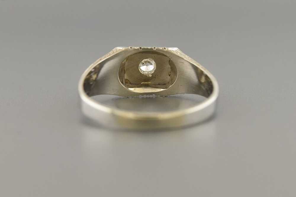 White Gold Diamond Ring - image 3