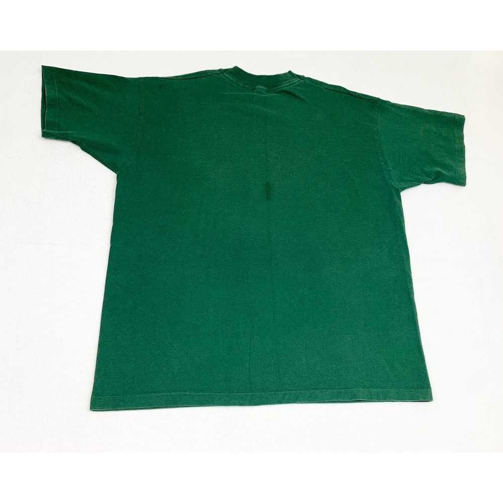 Vintage Vintage 90s Nature T-Shirt Green Bear For… - image 2