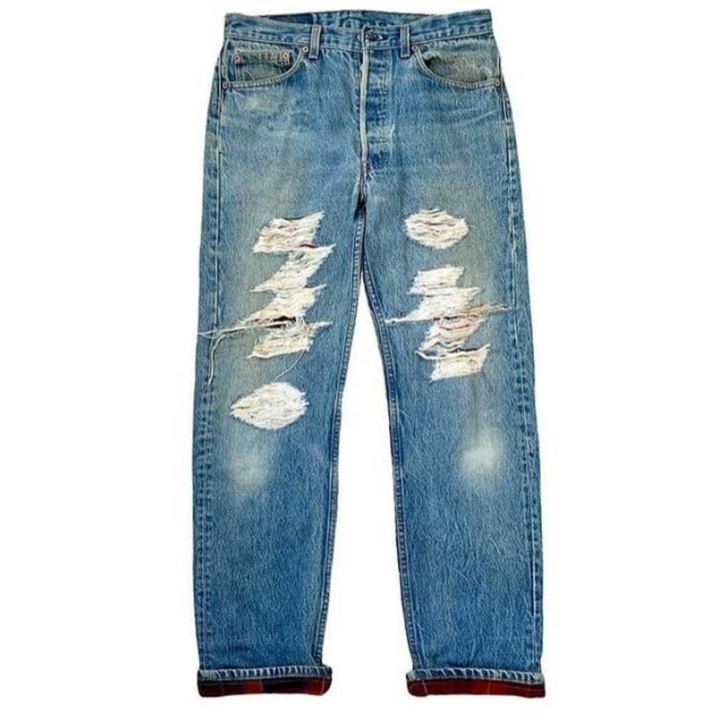 Levi's 90s Levis 501 Button Fly (No.5241) Jeans (… - image 4