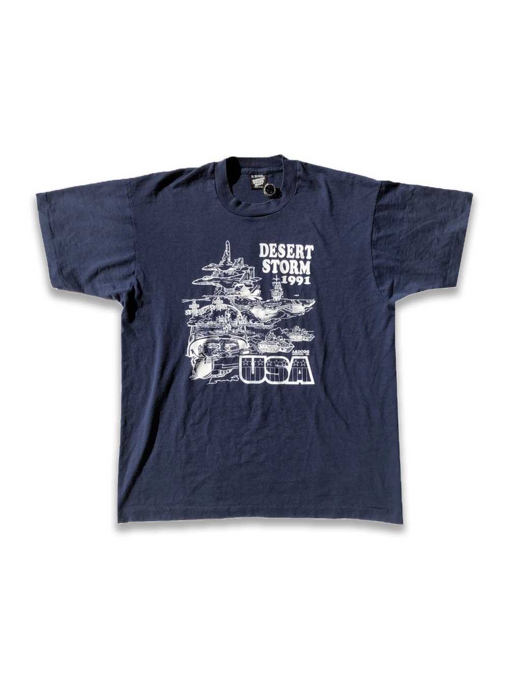 Vintage Vintage 1991 Desert Storm USA Fleet Tee - image 1