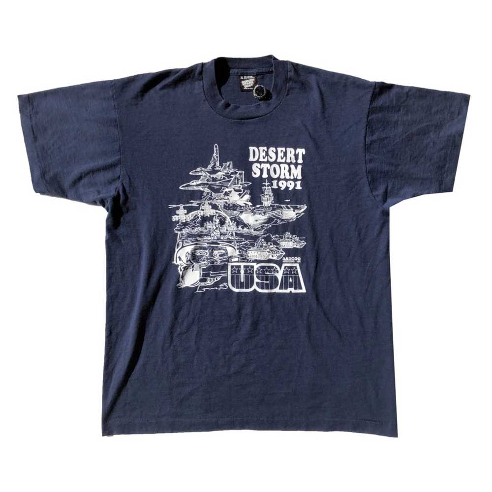 Vintage Vintage 1991 Desert Storm USA Fleet Tee - image 4