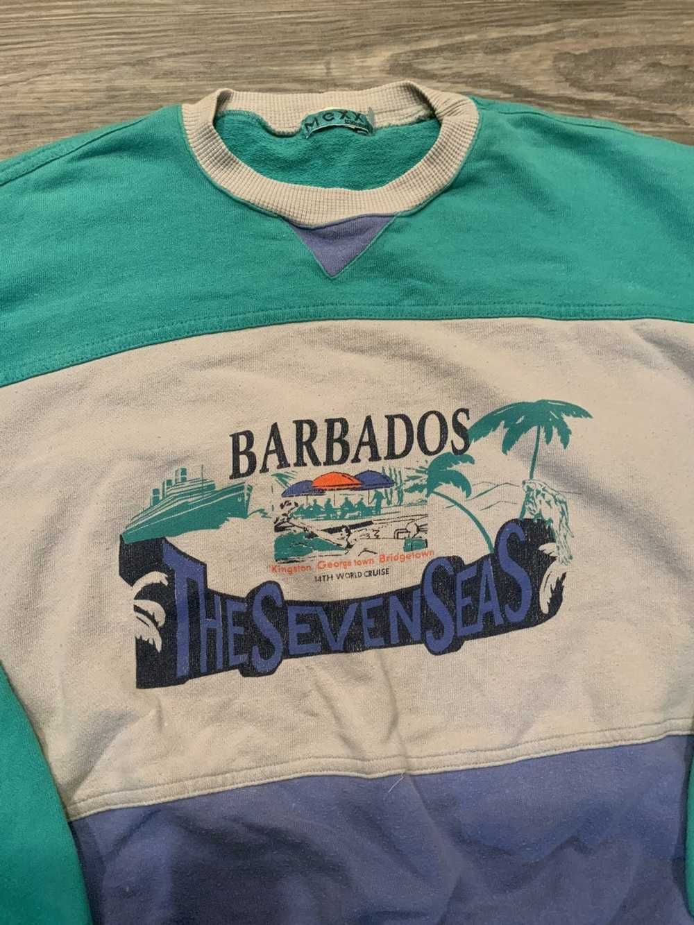 Vintage VTG 80s Barbados The Seven Seas World Cru… - image 4