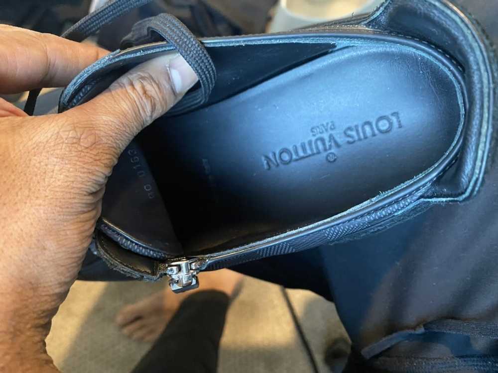 Louis Vuitton Louis Vuitton black Damier Zip Snea… - image 10