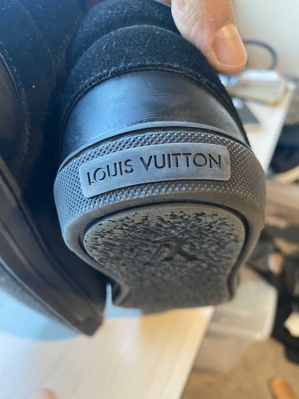 Louis Vuitton Louis Vuitton black Damier Zip Snea… - image 6
